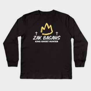 Zak Bagans King Ghost Adventures Kids Long Sleeve T-Shirt